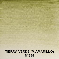 Venta pintura online: Acuarela Winsor&Newton Profesional 1/2 Godet Tierra Verde Sombra Amarilla nº638